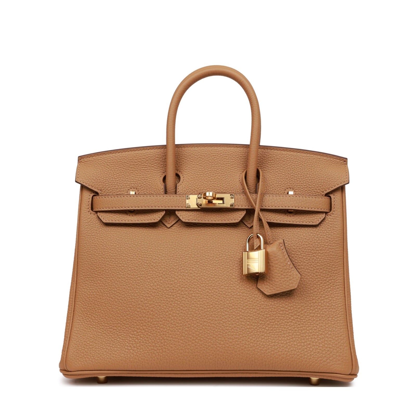 Hermès Birkin 25 Biscuit Togo GHW
