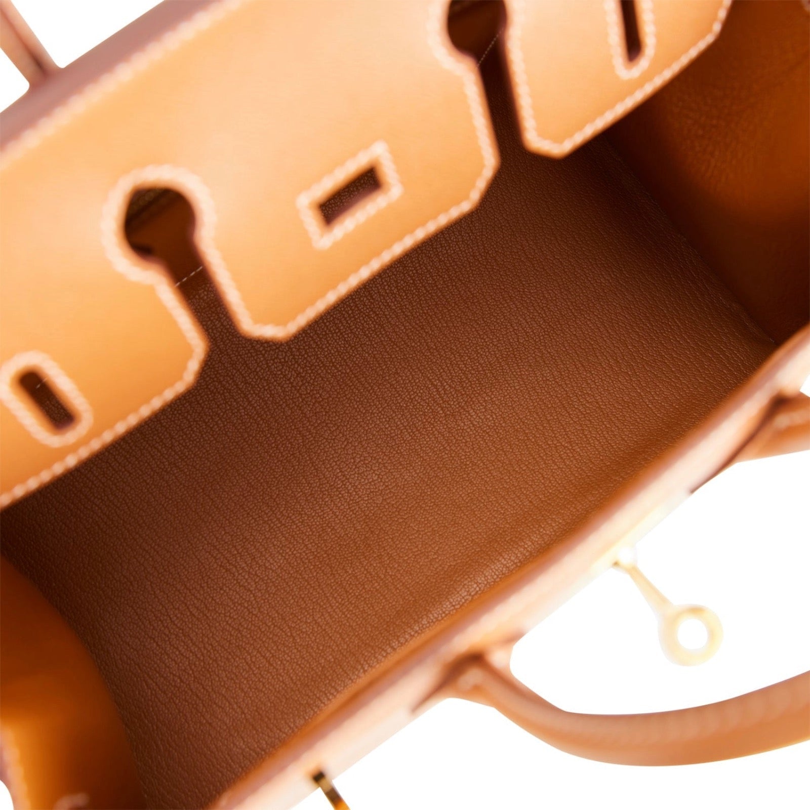 Hermès Birkin 25 Sellier Gold Epsom Leather GHW.
